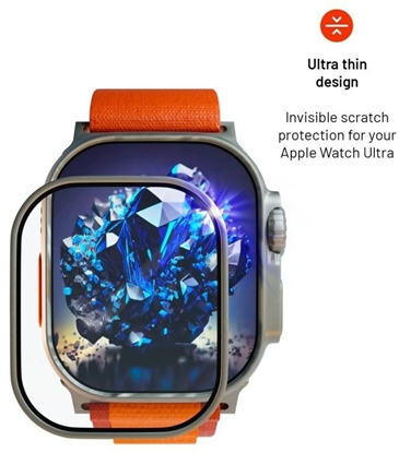 Picture of Fixed Szafirowa ochrona wywietlacza pro Apple Watch Ultra z stalow ramk