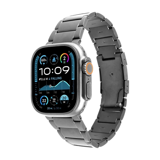Picture of Fixed | Titanium Strap for Apple Watch 44/45/46/49mm | Natural Titanium