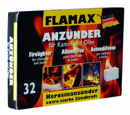 Изображение Flamax 1318101 Paraffin ignition cubes 32pcs
