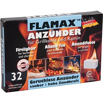 Изображение Flamax 1318113 Paraffin ignition cubes 32pcs