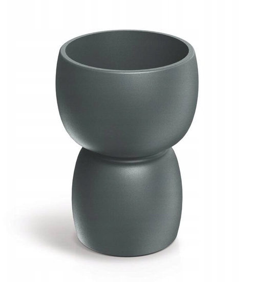 Picture of FLOWERPOT PLAST DUALA ROUND TDR30-107GR