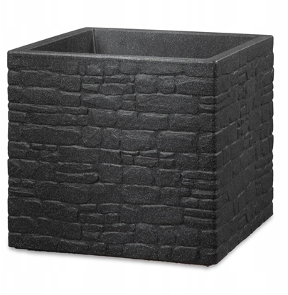 Изображение FLOWERPOT PLASTIC 246/30 STONY BLACK D30