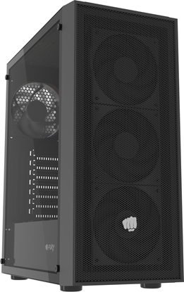 Picture of Fury PC Case | SHOBO SH8F | Black | Midi Tower