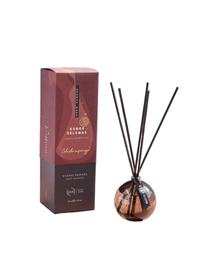 Picture of Gaisa atsvaidzinātājs ODORO MOOD "Cuban Soul", ar kociņiem, 90 ml