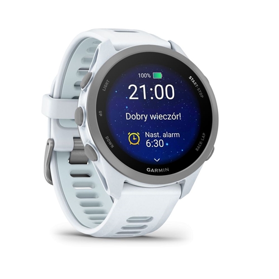 Picture of Garmin FORERUNNER 170 Whitestone with Whitestone/Cloud Blue Band
