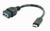 Picture of Gembird OTG USB Type C Male - USB Female 0.2m Black USB 3.0
