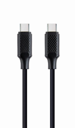 Attēls no Gembird USB Type-C Male - USB Type-C Male 100W 1.5m Black