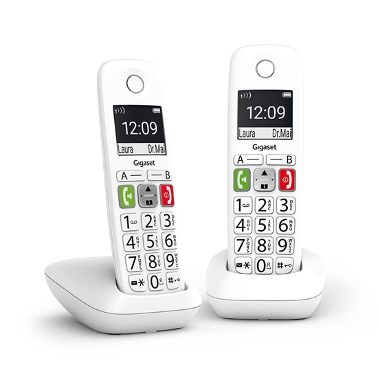 Picture of Gigaset E290 Cordless Phone white