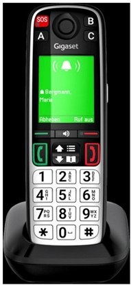 Attēls no Gigaset EASY 500 Seniorentelefon schwarz