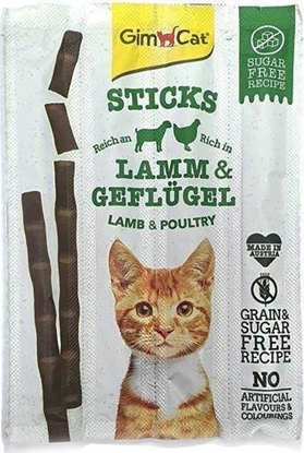 Изображение GIM CAT Sticks 20g Jagnicina&Drób 4 szt.