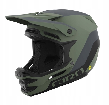 Изображение Giro Kask full face GIRO INSURGENT SPHERICAL matte hedge green dark shark roz. XS/S