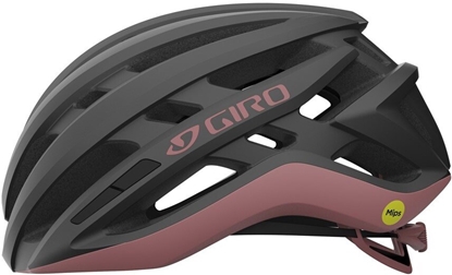 Изображение Giro Kask szosowy GIRO AGILIS MIPS Rozmiar kasku: S(51-55 cm), Wybierz kolor: Matte Metallic Coal Dusty Rose