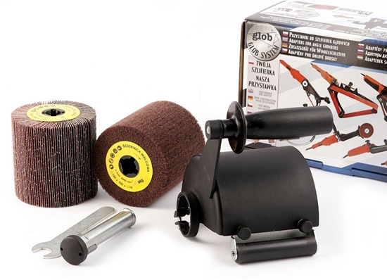 Изображение Glob Przystawka GLOB SYSTEM GS05-07 do satynowania i matowienia powierzchni paskich z rolk prowadzc