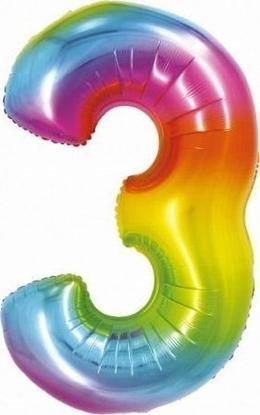 Picture of GoDan Balon foliowy cyfra 3 tczowa Smart 76cm