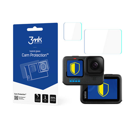 Attēls no GoPro Hero 12 - 3mk Cam Protection™ screen protect