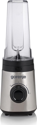 Attēls no Gorenje | Blender | BSM600E | Tabletop | 320 W | Jar material Plastic | Jar capacity 0.6 L | Stainless Steel
