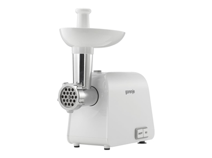Attēls no Gorenje | Meat Grinder | MG1602W | White | 1600 W | Number of speeds 1 | Throughput (kg/min) 1.9