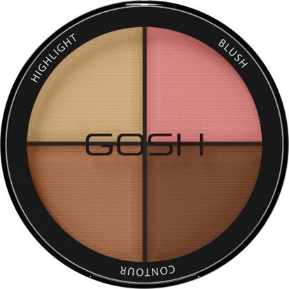 Изображение Gosh Gosh CONTOUR STROBE KIT paletka do konturowania 002 Medium