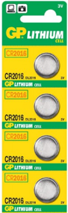 Picture of GP Bateria Cell CR2016 90mAh 4 szt.