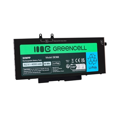 Attēls no Greencell Battery for Dell 3HWPP Dell Latitude 5400  5401  5410  5411  5500  5501  5510  5511  7591