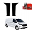 Picture of GrizzGlass Czarna folia na supki GrizzGlass BodyShield do Ford Custom (2023-2026) [2w1]