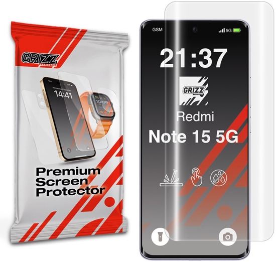 Изображение GrizzGlass Folia hydroelowa GrizzGlass Hydrofilm do Xiaomi Redmi Note 15 5G