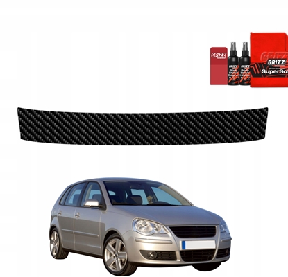 Изображение GrizzGlass Folia karbonowa na próg baganika GrizzGlass BodyShield do Volkswagen Polo Hatchback 5D (2001-2009)