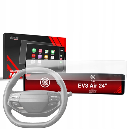 Attēls no GrizzGlass Folia matowa GrizzGlass CarDisplay Protection do Kia EV3 Air 24" (2025)
