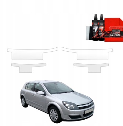Attēls no GrizzGlass Folia ochronna na progi GrizzGlass BodyShield do Opel Astra H Hatchback 5D (2004-2014) [4w1]