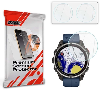 Picture of GrizzGlass Szko hybrydowe GrizzGlass HybridGlass do Garmin quatix 8 Pro