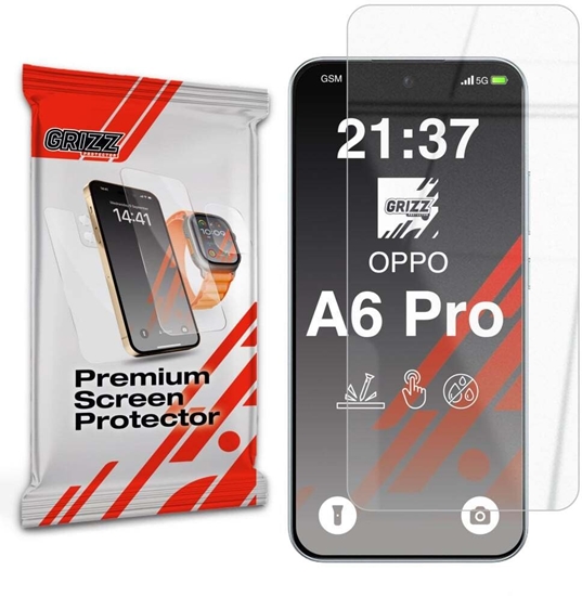Изображение GrizzGlass Szko hybrydowe GrizzGlass HybridGlass do Oppo A6 Pro 5G
