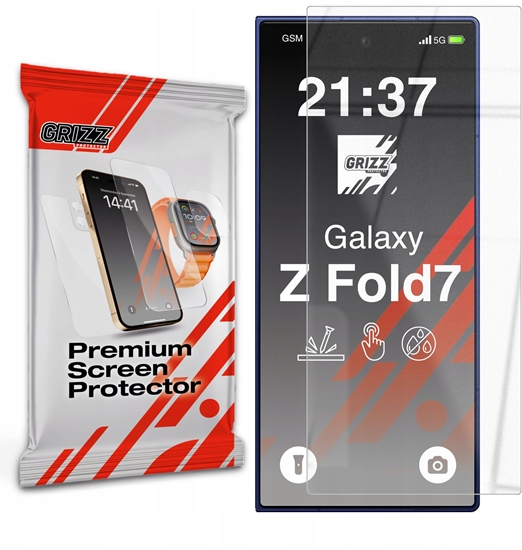 Picture of GrizzGlass Szko hybrydowe GrizzGlass HybridGlass do Samsung Galaxy Z Fold7