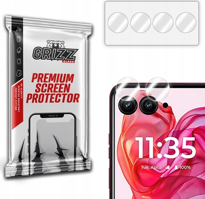 Изображение GrizzGlass Szko na aparat GrizzGlass HybridGlass Camera do Motorola Razr 50