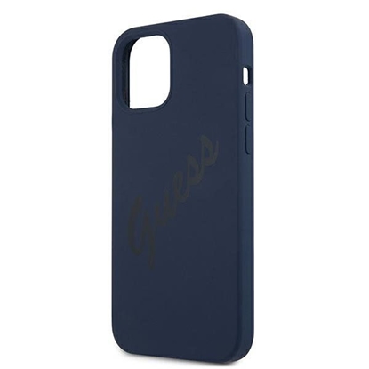 Изображение Guess Apple iPhone 12 Mini 5.4'' Vintage Cover Blue