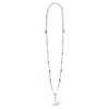 Picture of Guess Crossbody Strap Pear and 4G Charm / White