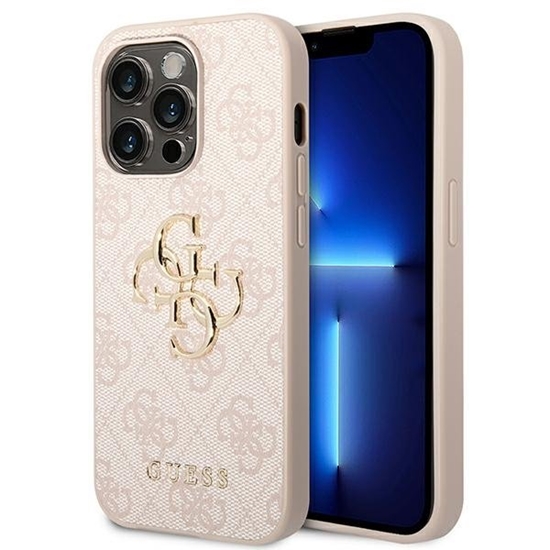 Picture of Guess GUHCP14L4GMGPI Back Case for Apple iPhone 14 Pro
