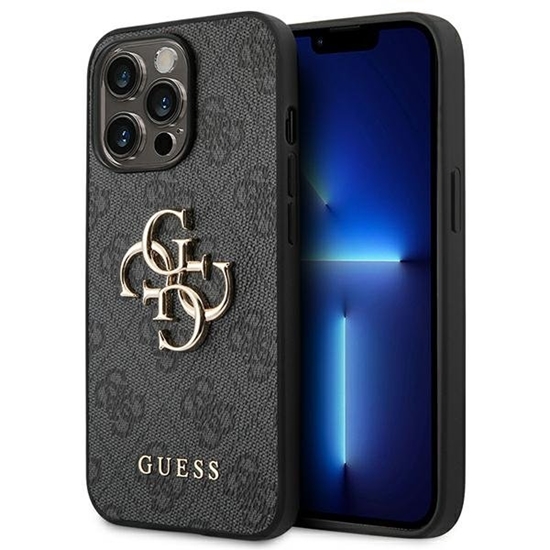 Picture of Guess GUHCP14X4GMGGR Back Case for Apple iPhone 14 Pro Max