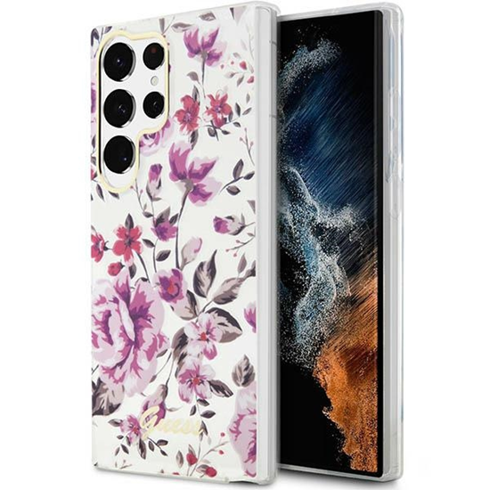 Изображение Guess GUHCS23LHCFWST S23 Ultra S918 biały|white ha