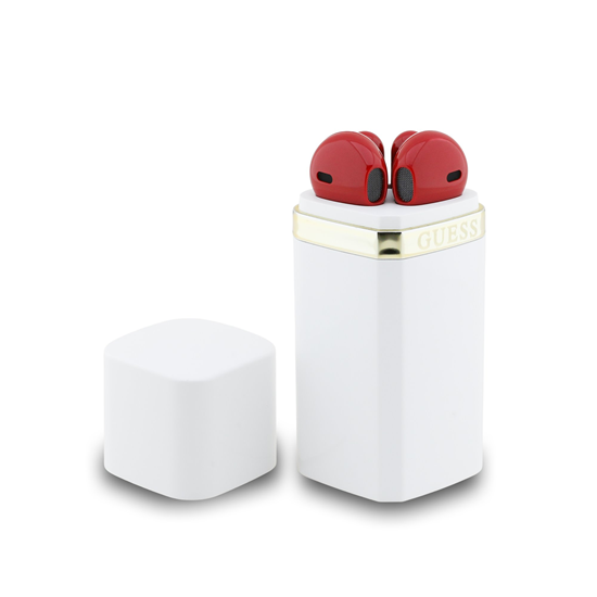 Изображение Guess Lipstick Shape TWS Wireless Earphones White