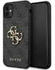 Picture of Guess PU 4G Metal Logo Case for iPhone 11 / Grey