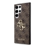 Attēls no Guess PU 4G Metal Logo Case for Samsung Galaxy S23 Ultra / Brown
