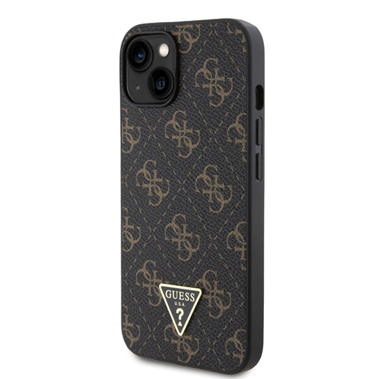 Изображение Guess PU Leather 4G Triangle Metal Logo Case for i