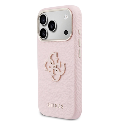 Изображение Guess PU Resin Logo Case for Apple iPhone 17 Pro Max