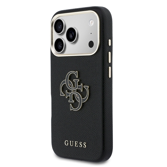 Изображение Guess PU Resin Logo Case for Apple iPhone 17 Pro Max