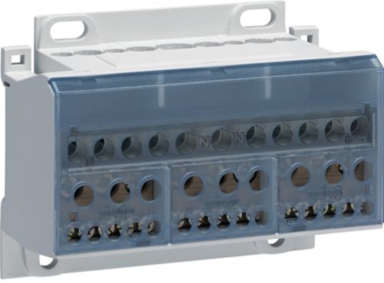 Изображение Hager Blok rozdzielczy 4-biegunowy 100A (KJ02E)