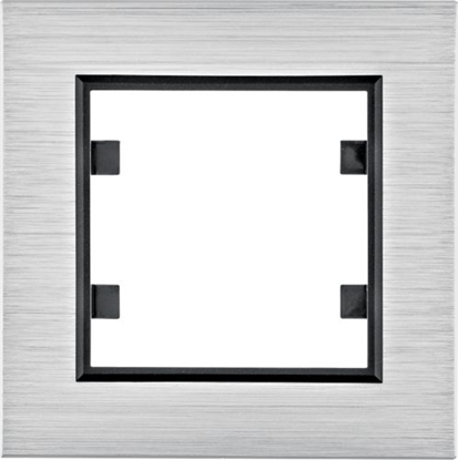 Picture of Hager Lumina passion Ramka 1-krotna aluminium srebrna (WL9012)