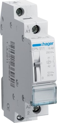Изображение Hager Przekanik impulsowy 16A 12V AC 1Z (EPN511)