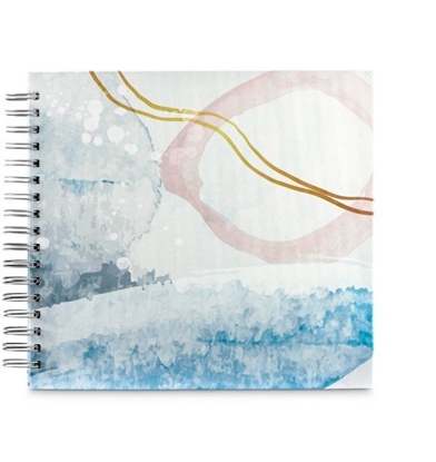 Attēls no Hama ALBUM SPIRALNY WATERCOLOR 28X24/50 NIEBIESKI