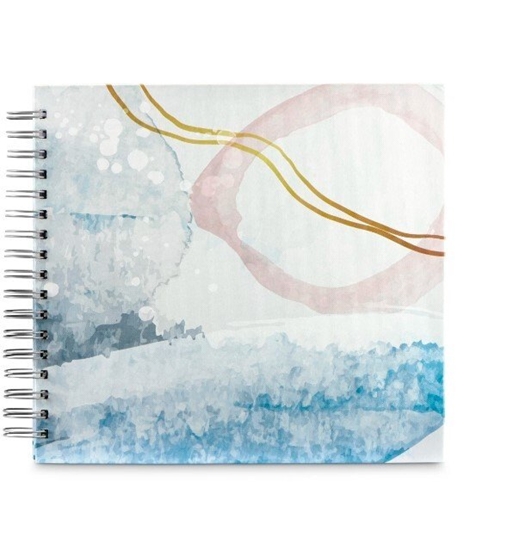 Изображение Hama ALBUM SPIRALNY WATERCOLOR 28X24/50 NIEBIESKI