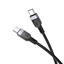 Изображение Silicone Cable USB C to USB C Hoco 3A 60W 1 m X109
